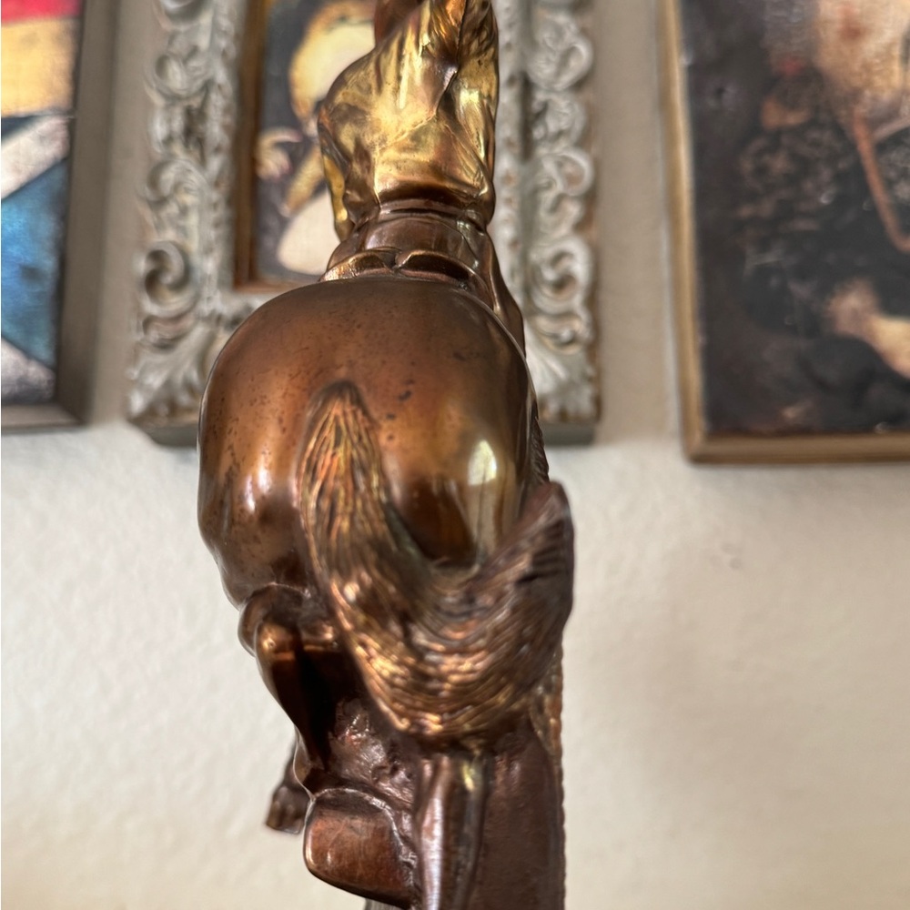 Gladys Brown Edwards Dodge Bronco Buster Cowboy Bookend 1947 –‎ As Is - Picture 8 of 14